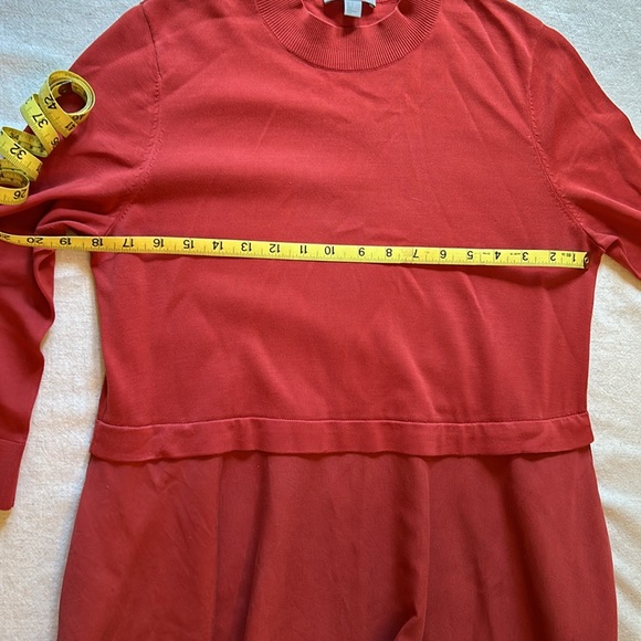 COS dress in burnt orange - Picture 7 of 9